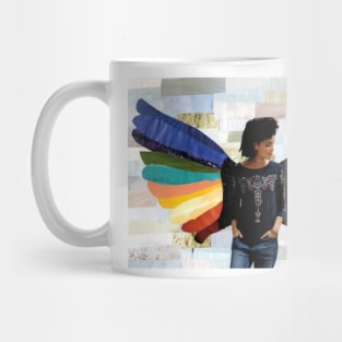 Lifted Up On Wings Mug